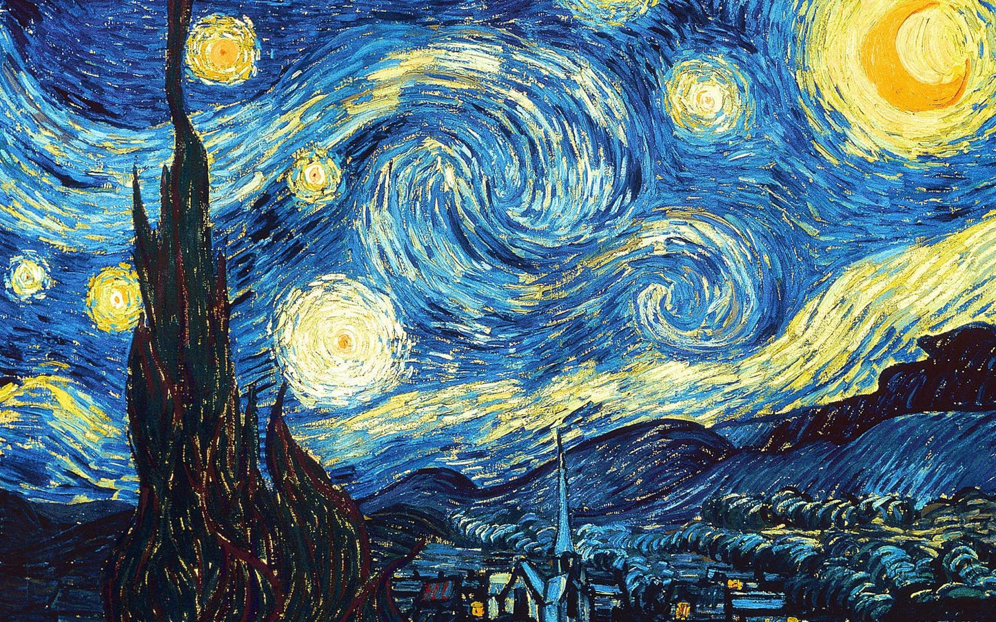 Starry Night Wall Art (Ticket)